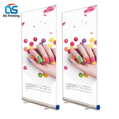 China Electric digital aluminum china gasser display standard custom printing retractable teardrop/roll up banner advertising stand display for sale