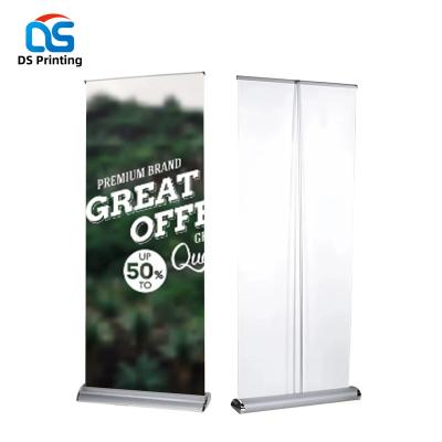 China Standard wholesale trade show advertising widebase tractor singke tear/screen roll up stand sale banner 60x1600 mechanism for sale