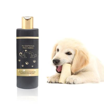 China Skin Revitalizer OEM Dog Care Oral Fresh Pet Cleaning Teeth For Dog Formula Healthier Pet Mouthwash Pet Dental Additive Water for sale