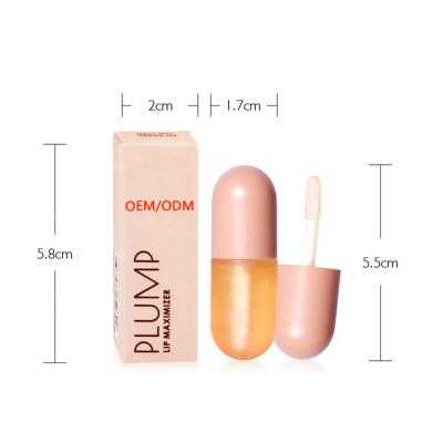 China Sunscreen Tiktok Hot Selling Private Label Moisturizing Lip Serum Natural Lip Gloss Vegan Oil Lip Gloss for sale