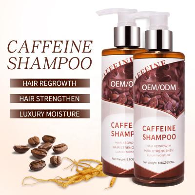 China Best Color-Protecting Private Label Hair Loss Anti Caffeine Growth Shampoo Organic Hair Lightening for sale