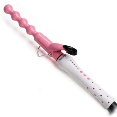 China Diamond Ceramic Handle Professional Digital Beach Curls Magic Wand New Design Spiral Hair Curler for sale