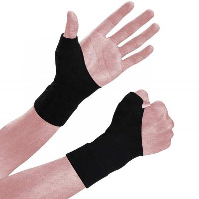 China Comfortable Breathable Fingerless Thumb Arthritis Wrist Relieve Pain Compression Gloves for sale