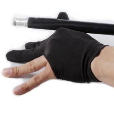 China Breathable Snooker Gloves 3 Fingers Cue Shooters Pool Snooker Accessories Gloves for sale