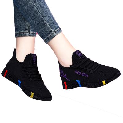 China Wholesale Fashion Trend Women Cotton Light Weight Outdoor Sports Flat Unique Casual Breathable Shoes for sale