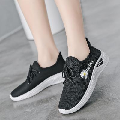 China New Fashion Trend Spring Women's Walking Shoes Low Top Shallow Mouth Sports Casual Shoes for sale