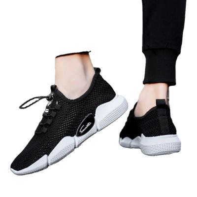 China Fashion Trend Men's Shoes Made In China Spring Shoes 2022 New Breathable Net Flight Woven Sports Men's Casual Shoes for sale