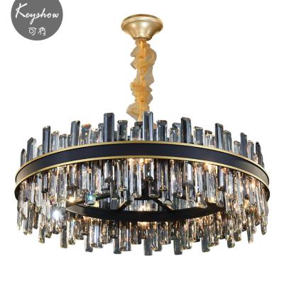 China Indoor Living Room Pendant Crystal Chandelier Modern Luxury Led Chandelier Modern Home Decoration Vintage Lighting Fixtures for sale