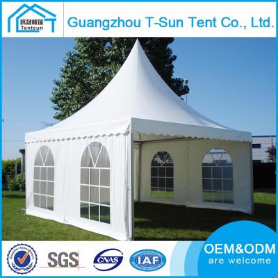 중국 Factory price waterproof all height waterproof outdoor party tent maximum awning pagoda tents for sale 판매용