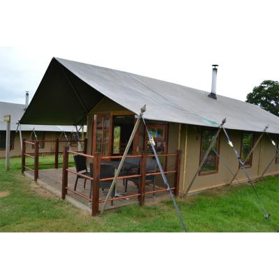 China Durable African Safari Luxury 5+ Double Person Tent Professional Supplier Now For Hotel Camping for sale