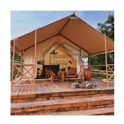 China China manufacturer durable hotel room luxury resort glamping tent for sale