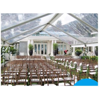 Cina 500 seater PVC flame large decoration luxury tent clear span party tent hold up wedding tent for wedding tent roof in vendita