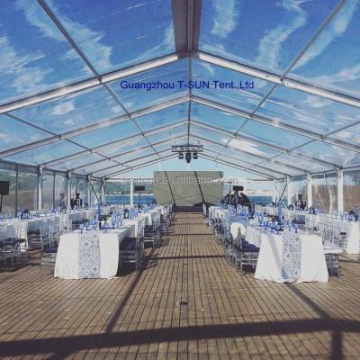 China Factory Price ABT Church Tent Clear Roof Tent Transparent Wedding Party Tent zu verkaufen