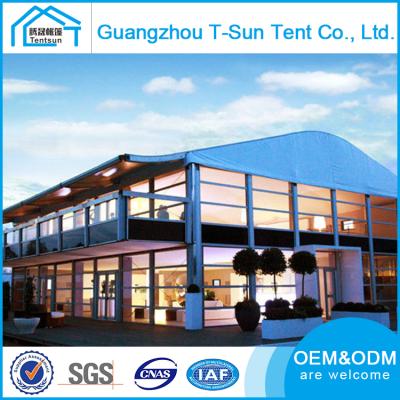 China Extruded aluminum alloy hard pressed 300 500 800 1000 person event trade show tents for commercial event for sale