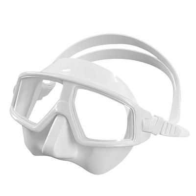 China Silicone+PC Anti-UV Silicone Scuba Diving Goggles Liquid Free Multicolor Diving Product Scuba Diving Mask Resin Anti-Fog Air Mask for sale