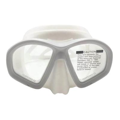 China Wholesale Custom Free Diving Goggles Mask Scuba Diving Oval Foldable Scuba Diving Mask Tempered Glass for sale