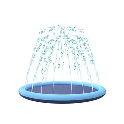 China Eco-Friendly PVC Water Toys Splash Pad Toddler Water Sprinkler Play Mat For Kids for sale