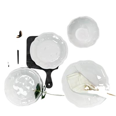 China Christmas Tough Genuine Lobby Modern Dinnerware Sets Traditional for sale