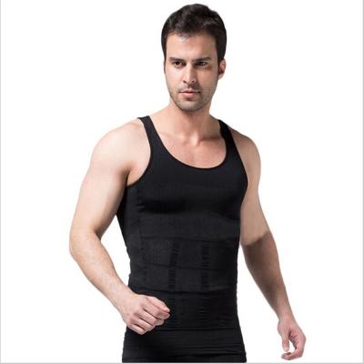 China Waist Cincher Men Body Shapewear Corset Vest Shirt Compression Abdomen Abdomen Tummy Control QUICK DRY Slimming Underwear for sale