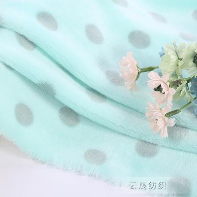 China Custom Fleece Fabric Fleece Flannel Antistatic 100% Polyester Comfortable And Soft OEM Manufacturer for sale