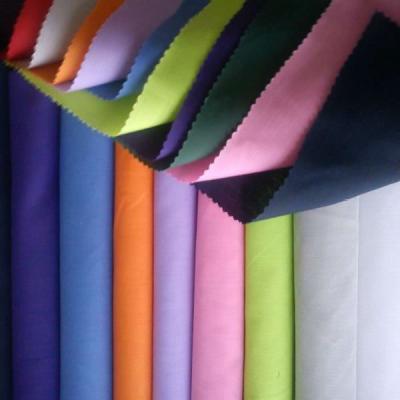 China Hot sale Shrink-resistant plain dyed 100% spun polyester knitting fabric for clothing for sale