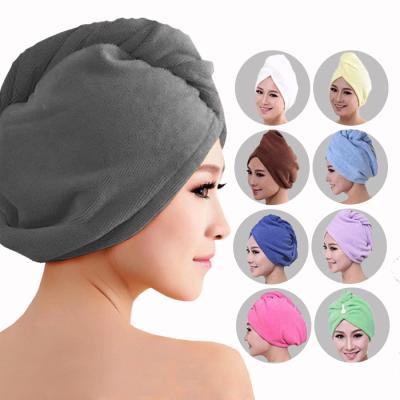 China Wholesale Microfiber Turban Towel Dry Hair Towel QUICK DRY Hair Wrap Microfiber Towel for sale