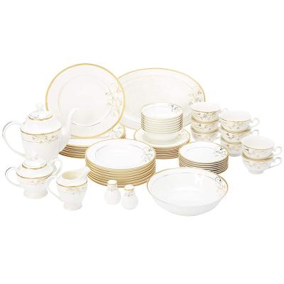 China HAINA Bone China Dinnerware Set Viable Fine Dinnerware for sale