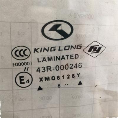 China Original Kinglong Bus Spare Parts 253300120 Kinglong Bus Front Windshiled Glass for sale