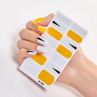 China 2020 New Design Nail Sticker Wholesale Nail Sticker Design For American for sale