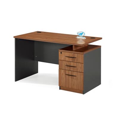 China Simple Convertible Furniture Classic Workmanship Computer Desk Computer Wooden Table With Three Drawers Studying Desk for sale