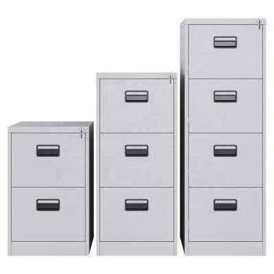 China Sale 2/3/4 Drawers Metal Storage Filing Cabinet Indoor Vertical Cabinet Office Furniture (Other) Adjustable Upper Equipment Cabinet for sale