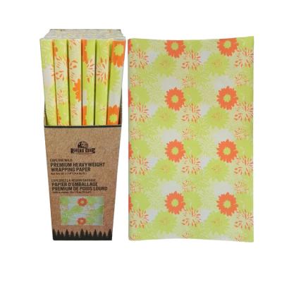 China Zhoam Gift Wrapping Paper Bulk Order Color Tissue Paper Waterproof Custom Printed Tissue Paper for sale