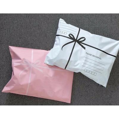 China Custom Printed Eco-Friendly/Tearproof/Strong Adhesive Printing/Perfect Printing Cornstarch Courier Delivery Mail Bag 100% Biodegradable Plastic Mailing Polybag poly for clothes for sale