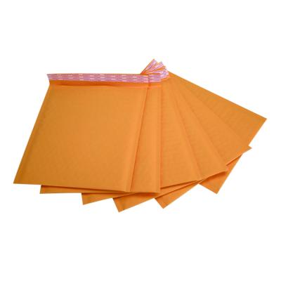 China Wholesale 6x10 inch Shockproof 50pcs/pack Yellow Kraft Bubble Mailer Messenger Bubble Mailing Bags for sale