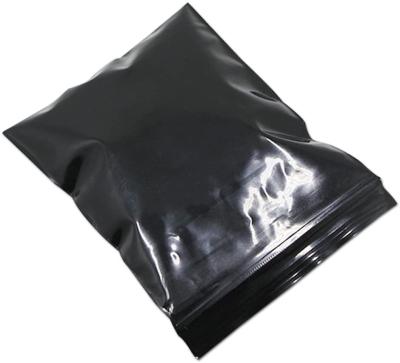 China Recyclable custom packaging for clothing zipper bags black color PVC thick plastic bags with logos swimwear hair packaging bag for sale