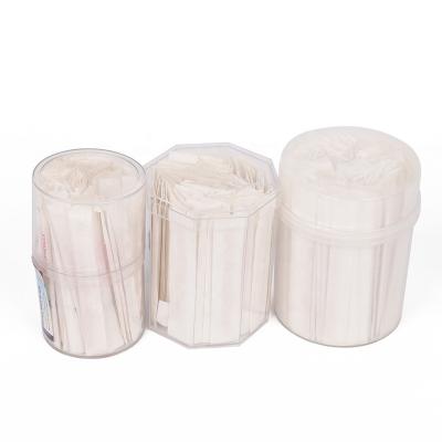 China Sterile Disposable Paper Packaging Toothpicks Cello Wrapped Wooden Toothpick for sale