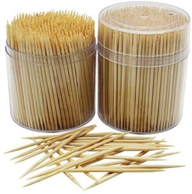 China 100% Natural Disposable Wooden / Bamboo Disposable Eco-friendly Toothpicks for sale