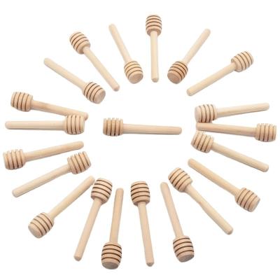 China 2022 Eco-Friendly Custom Design Coffee Stick Wooden Dipper Sticks Honey Spoon for sale