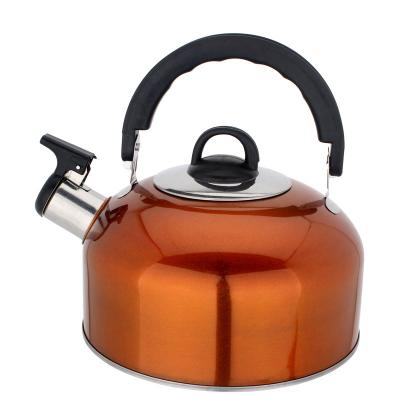 China Freshness Preservation Heat Preservation Stainless Steel Water Tea Coffee Coffee Pot Whistling Kettles For Induction Cooker With Bells for sale