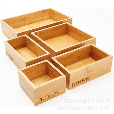 China Hot Handmade Customized Wooden Crate Storage Household Sale Box Farmhouse Wooden Crates Room Decorative Decor Trash Can for sale