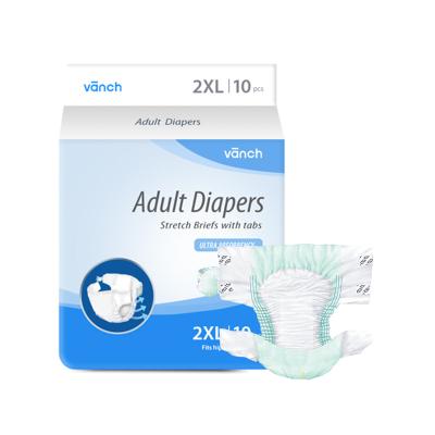 China Abdl Overnight Plain Weave Adult Disposable Incontinence Diaper Control Problems Easily for sale