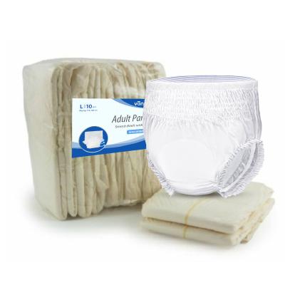 China Plain Weave Pull-On Underwear - Unisex Disposable Adult Incontinence Diaper for sale