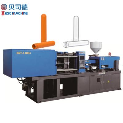 China 140 Ton Low Price Horizontal PET Preform Injection Molding Machine for sale