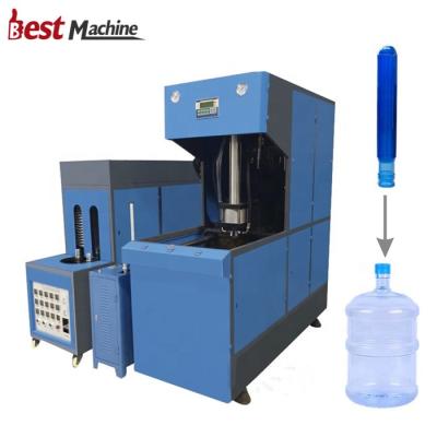 China Semi-automatic bottle blow molding machine 5 gallon pet bottle injection blow molding machine for sale