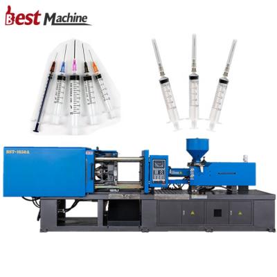 China Horizontal Disposable 5ml Syringe Plastic Injection Molding Machine / Manufacturing Machine For Medical Use for sale