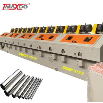 China Construction worksÂ   Maxdo SS Round Stainless Steel Pipe Polishing Machine for sale