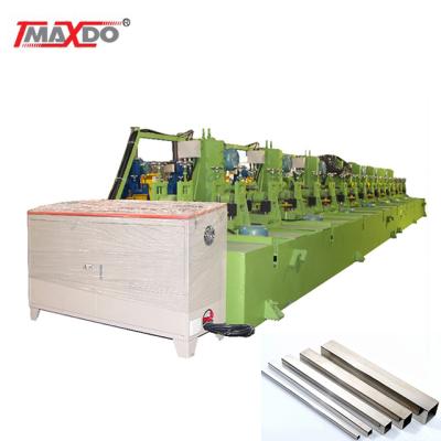 China Energy Supply Pipe Maxdo 36 Heads Rectangular Stainless Steel Pipe Polishing Machine For Decorative for sale