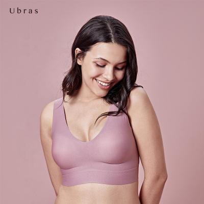 China Cool And Chubby Ubras UB124099 Premium Quality Breathable Plus Size Ladies Sports Bra for sale