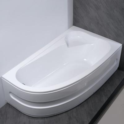 Cina Personalizzazione Vasca da bagno acrilica in angolo sinistro con pannello anteriore separabile incorporato nella vasca in vendita