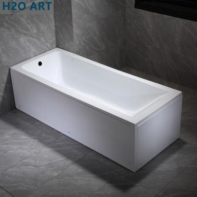 China UK Popular Acrylic Skirt Bathtub with Hand Control and Removeable Panels Disassembled for sale